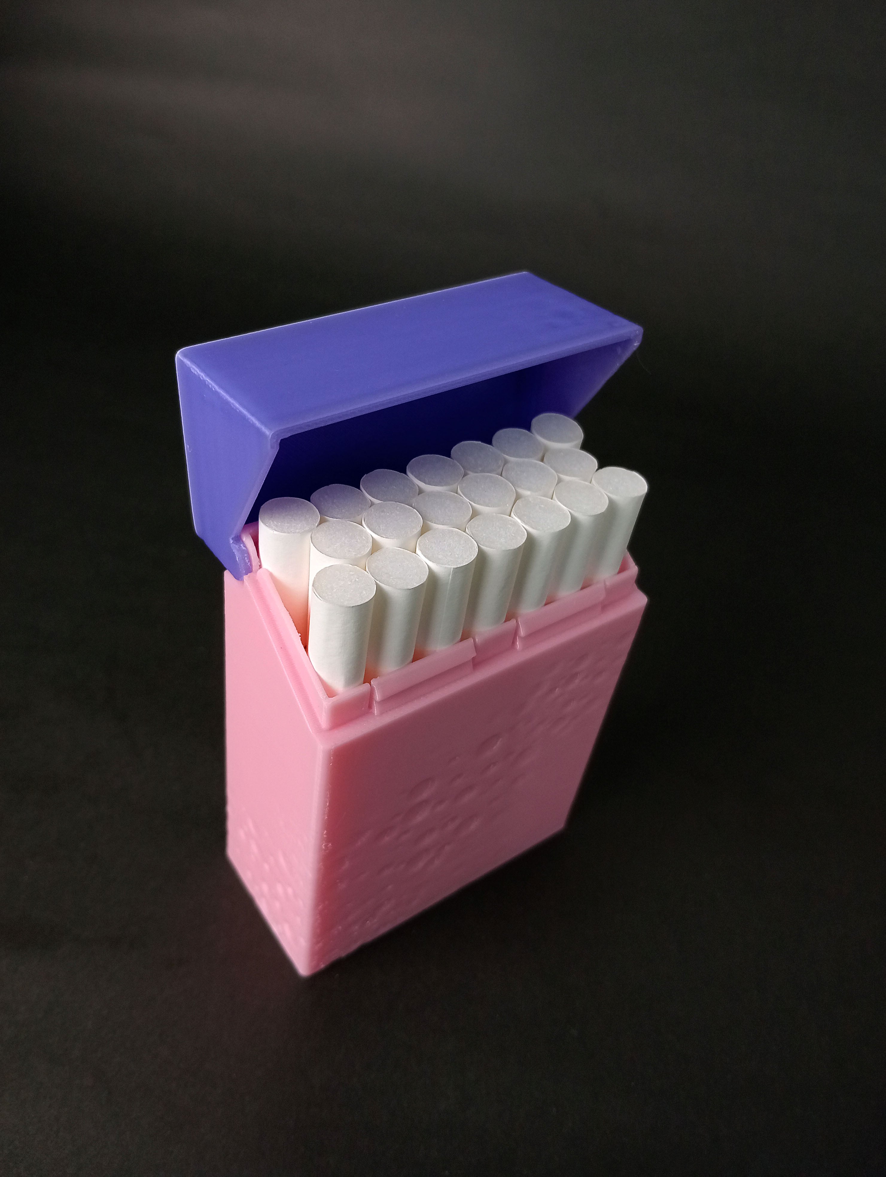 Pink Cigarette Box Case 3d model
