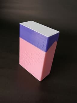 Pink Cigarette Box Case 3d model