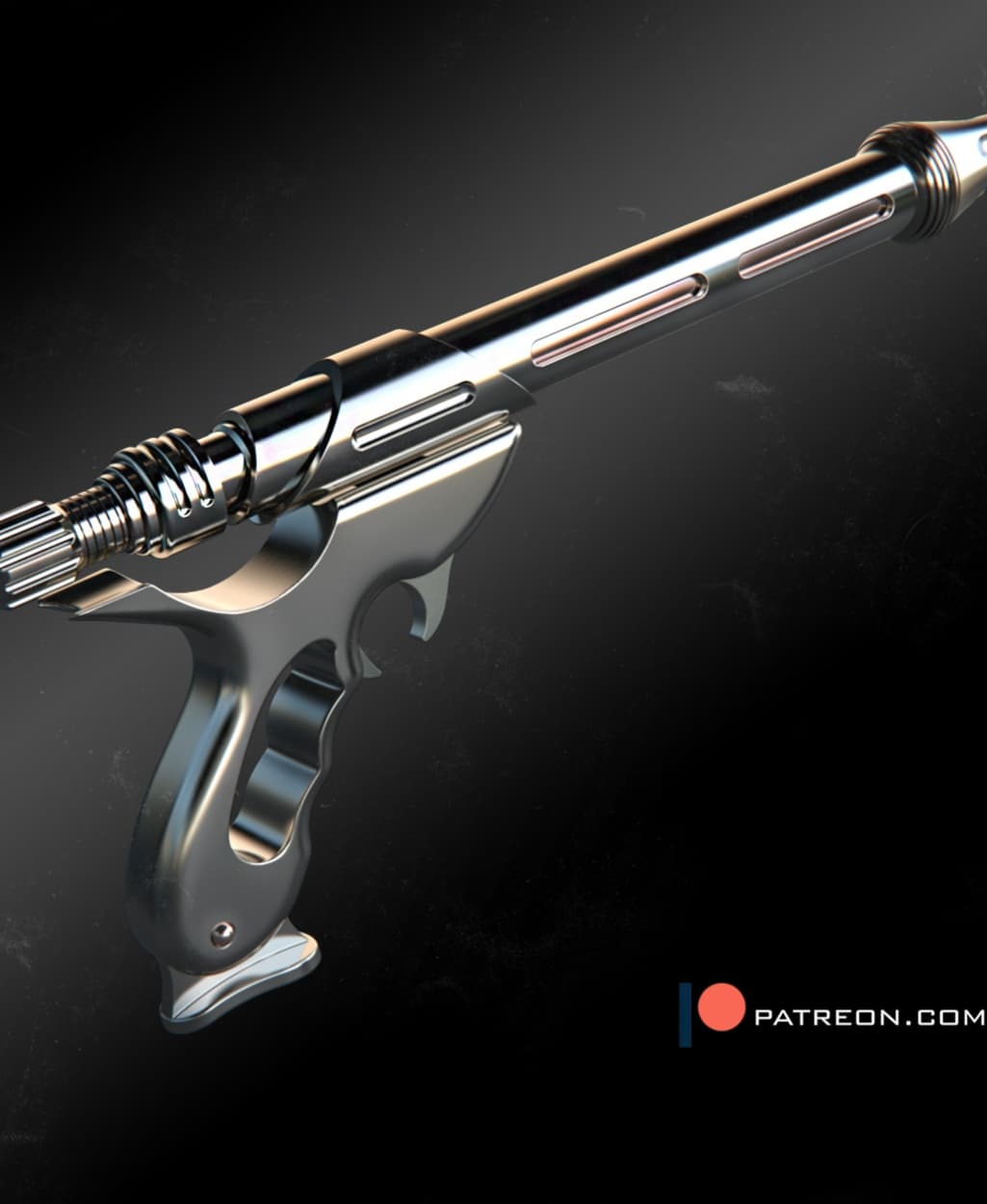 Westar 34 Jango Fett blaster 3d model