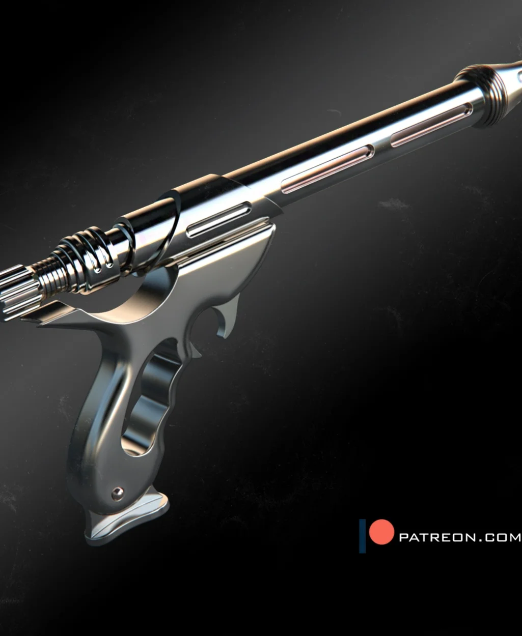 Westar 34 Jango Fett blaster 3d model