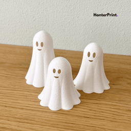 Cute Ghost LED Candle Holder | Halloween STL | Tea Light Ghost | 3D Printable Decor 3d model