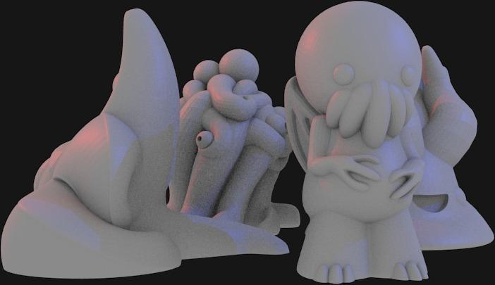 Pawns - Lovecraft Collection 3d model