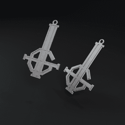 Old Ghost Grucifix 3d model