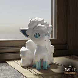 Alolan Vulpix - Pokemon 3d model