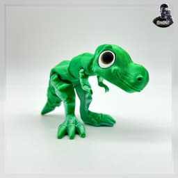 Cute T-Rex V2 - separated Eyes 3d model