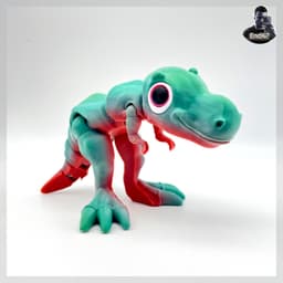 Cute T-Rex V2 - separated Eyes 3d model