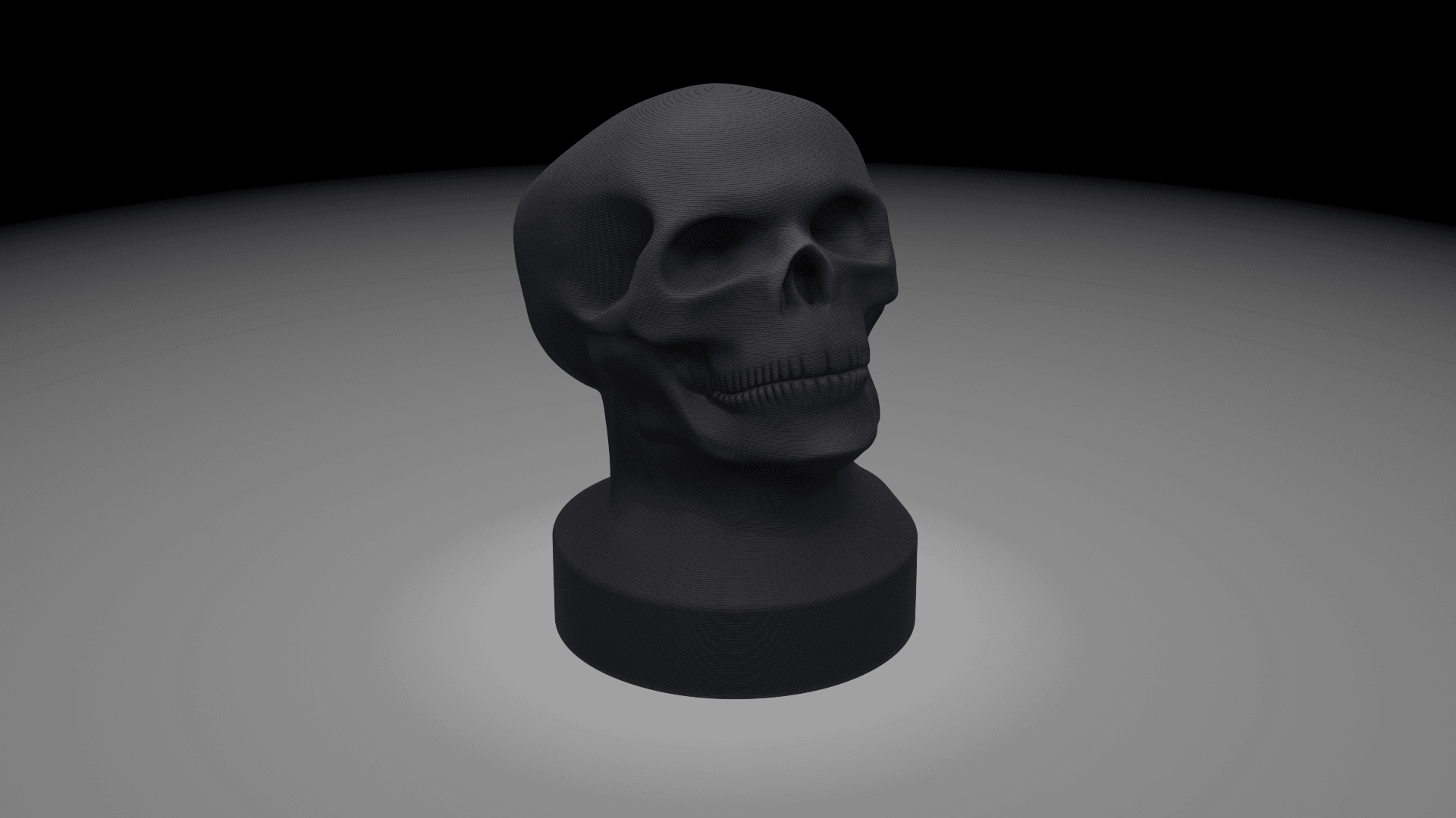 Skull Beer Bottle Cap 3d model