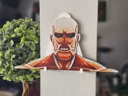 Colossal Titan 3D Texture Art Hueforge 3d model