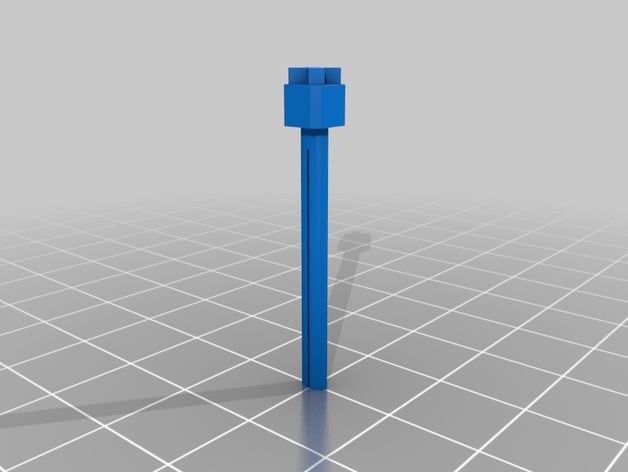 Fake bolt letterbox geocache 3d model