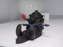 Otterly Organized – The 3D Geometric Otter Pen Holder 3d model