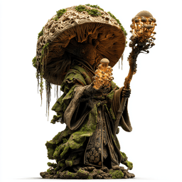 Kazuo Duskspore of the Mycōjin 3d model