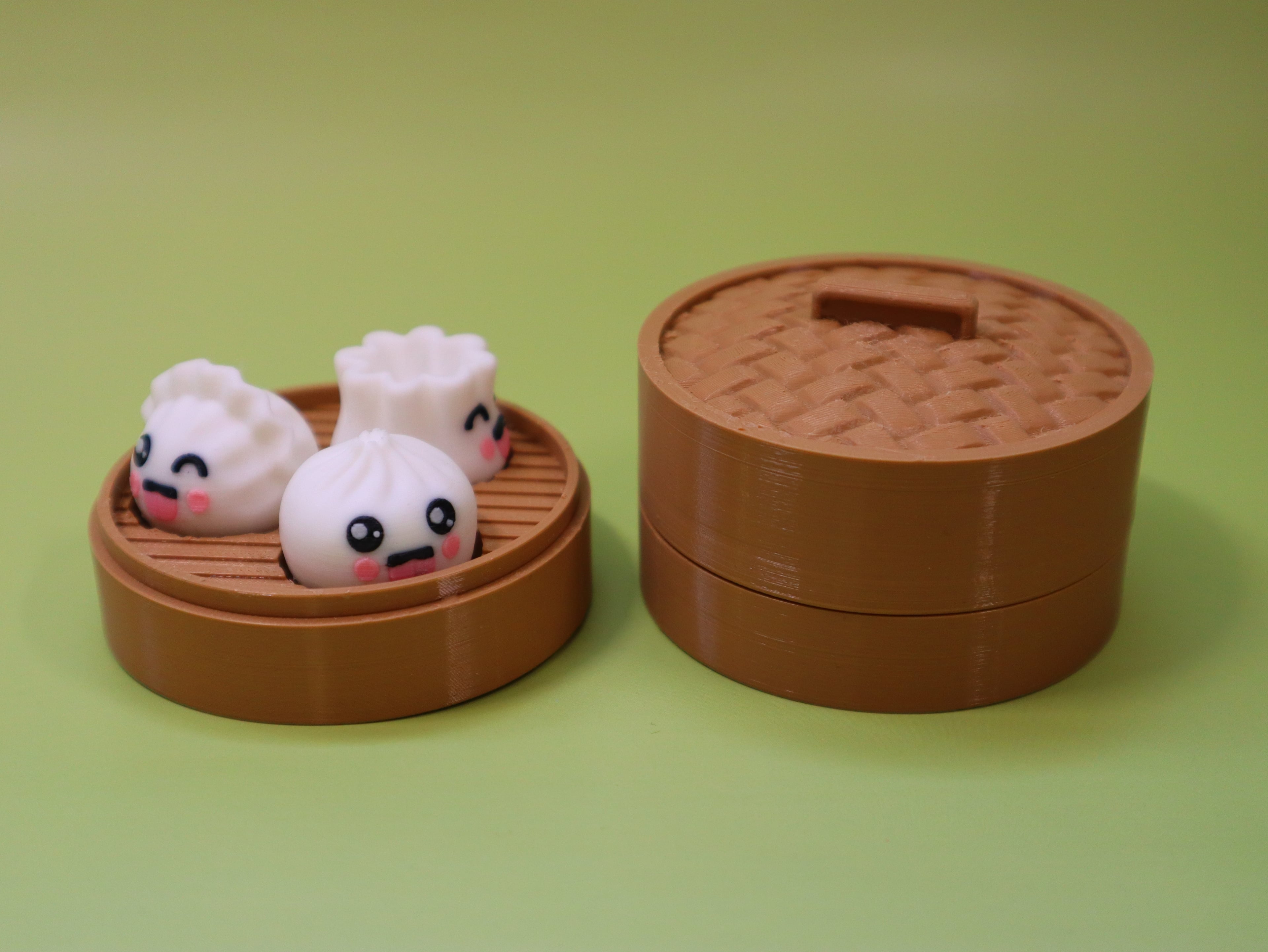 Kawaii Dim Sum clicker 3d model