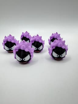 Gastly (Nosupport, 3mf included) 3d model