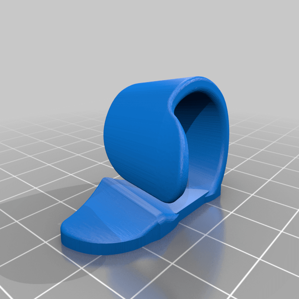 Golden Gate Banjo Pick 3d model