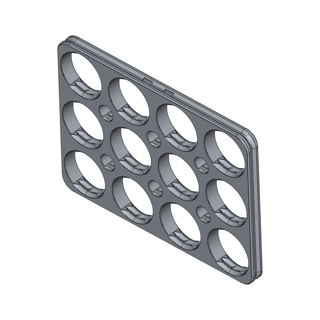 D-LOCK_PANEL.4X3-BLANK 3d model