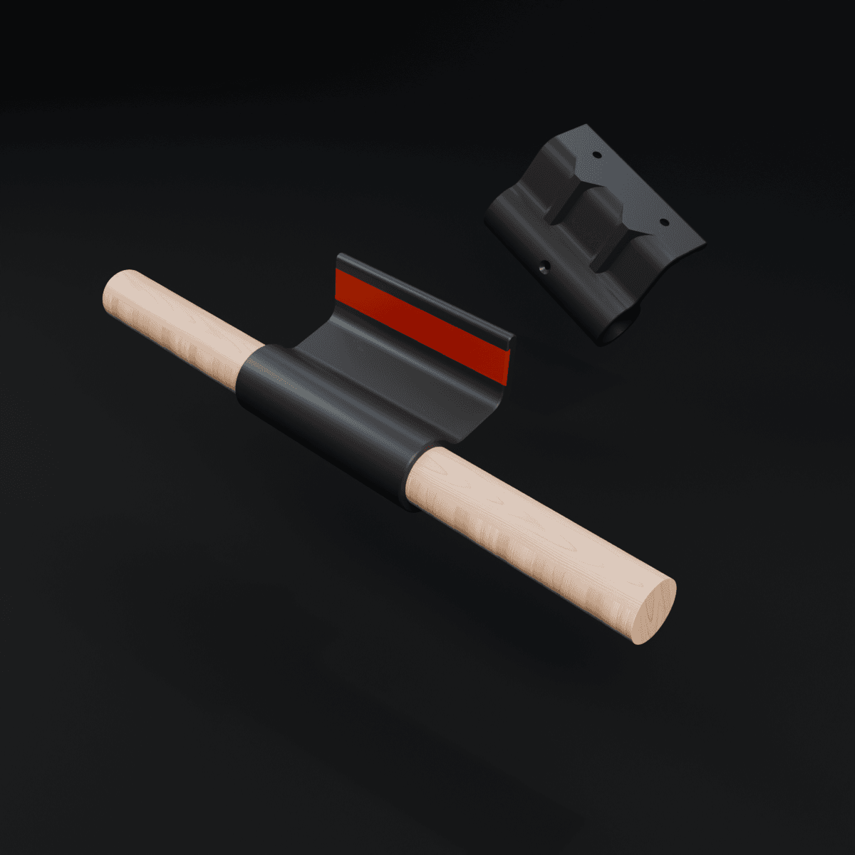 Yet another wall hanger (horizontal) 3d model