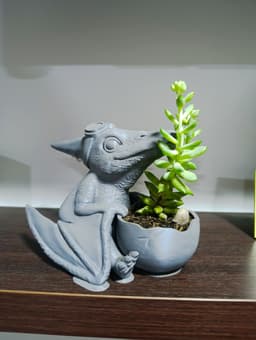 Baby Pteradonon Planter 3d model