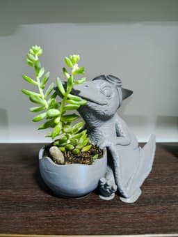 Baby Pteradonon Planter 3d model
