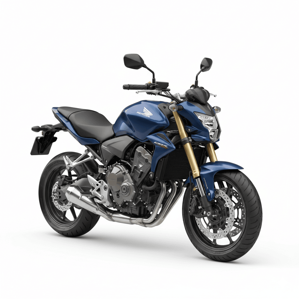 Motorcycle : Hondaa Hornet600 Street Fighter Motorcycle 3d model