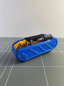 FoldX - Foldable multi-tool - Screwdriver bit tool 3d model