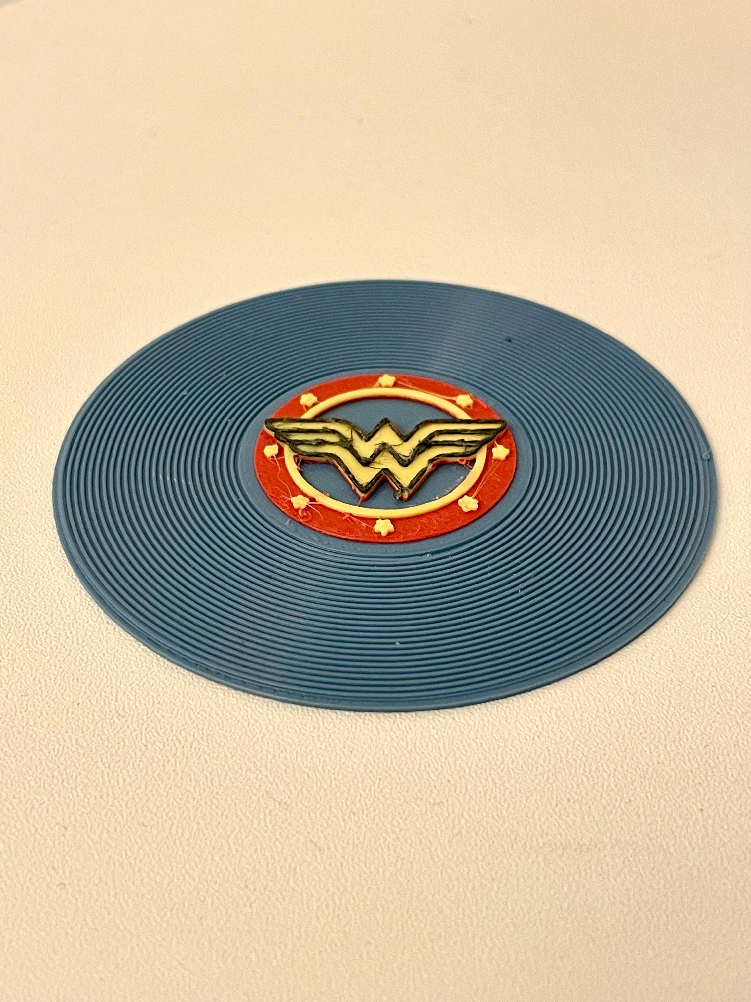 Wonder Woman Mini Record 3d model