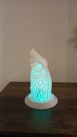 Owl Glow Lantern Lamp 3d model