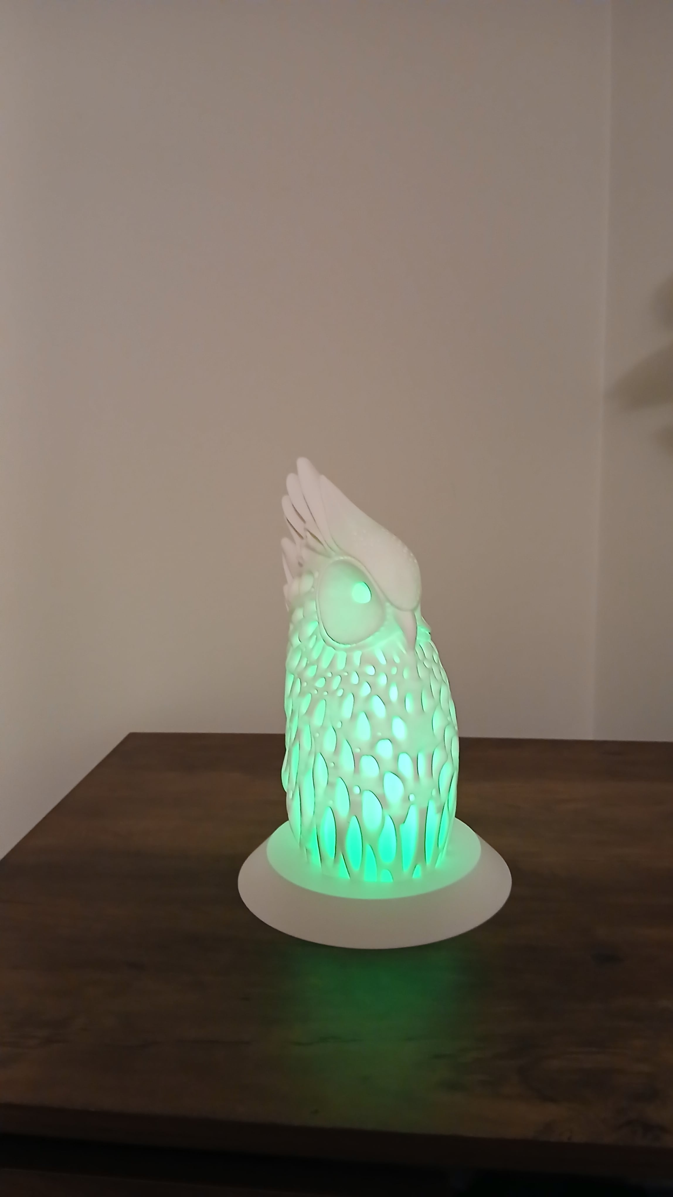 Owl Glow Lantern Lamp 3d model