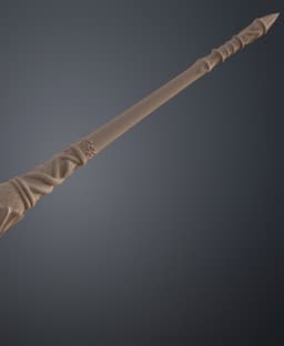Vincent Duc's Wand - Harry Potter 3d model