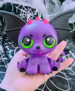Batito - Flexi Tail Halloween Critter 3d model