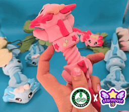 Exclusive Axolotl Bolt + Flexi Collab 3d model