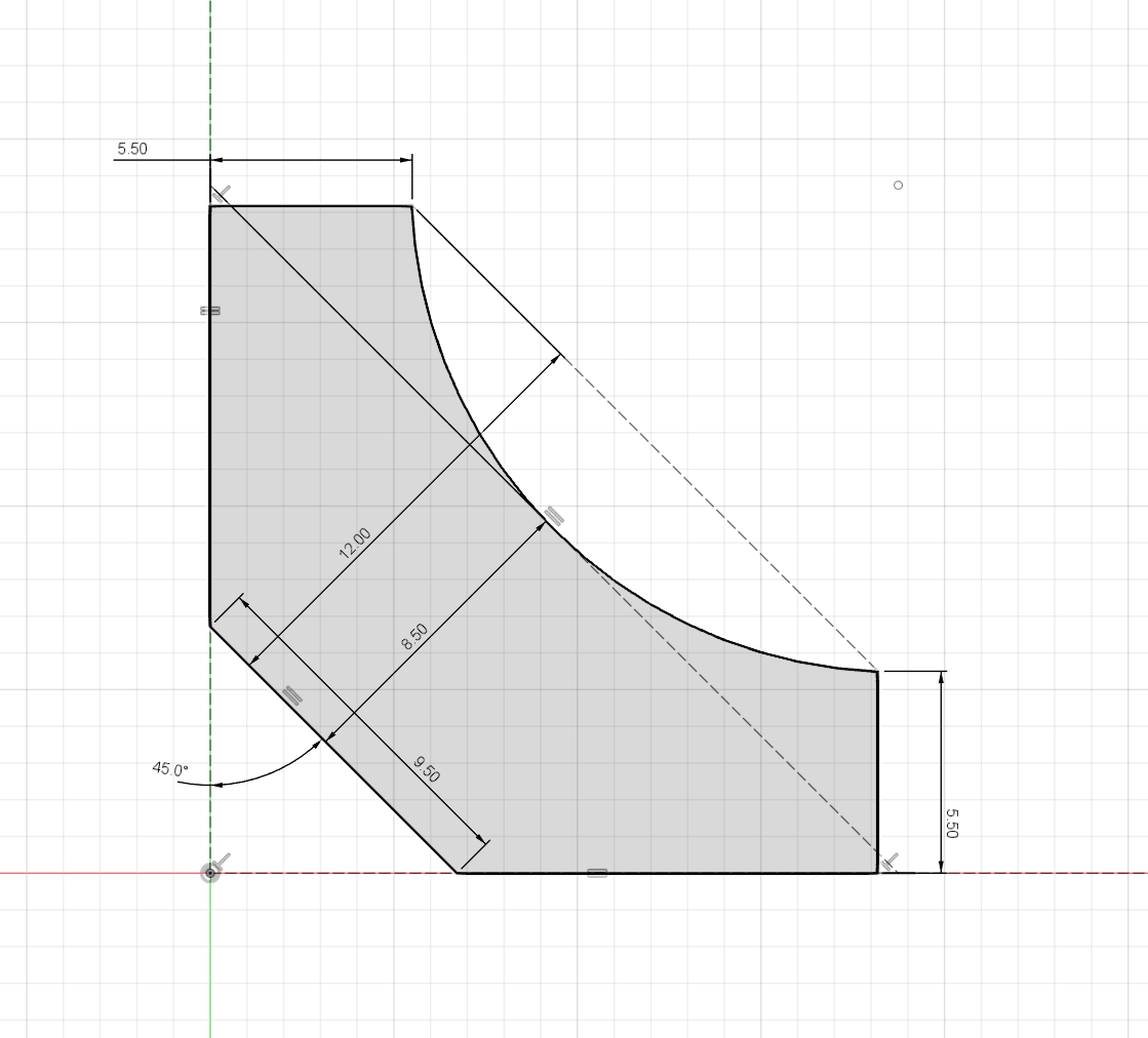 Inside corner moulding connector 3d model