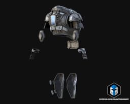 GoW - Marcus Fenix COG Armor - 3D Print Files 3d model