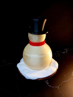 Snowlight – Winter Edition | Snowman Lamp with Snow Base 3d model