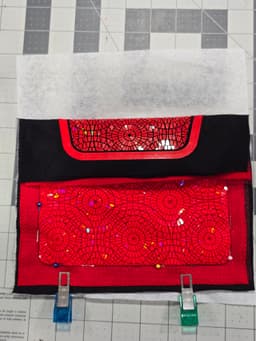 Large 3D printed bag with magnetic closure and living hinge 3d model