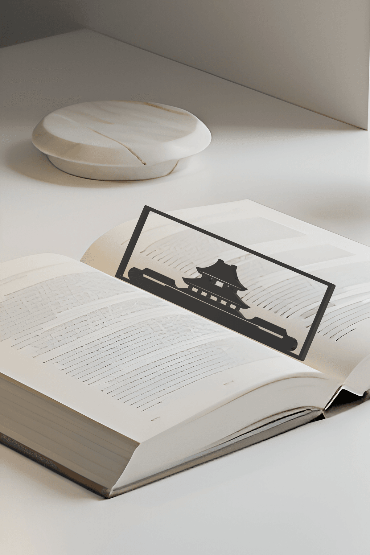 Tokyo Bookmark, Creativity Bookmark, Gift Idea 3d model