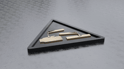 Corrosive Hazard Coaster (Coaster for Drinks) Bundle 3d model