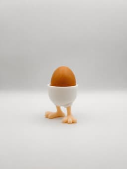 Ducky Feet Egg Cup 3d model