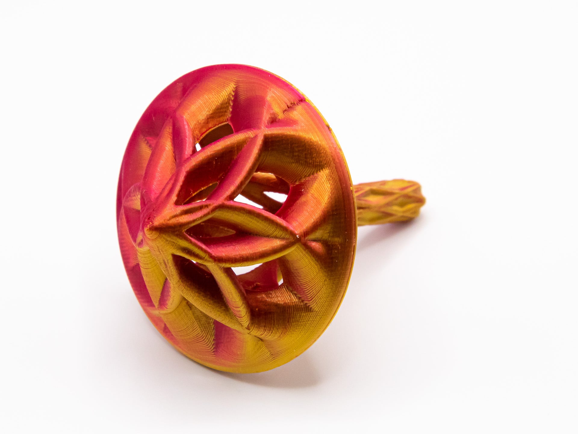 Set of 3 Spinning Tops 3d model