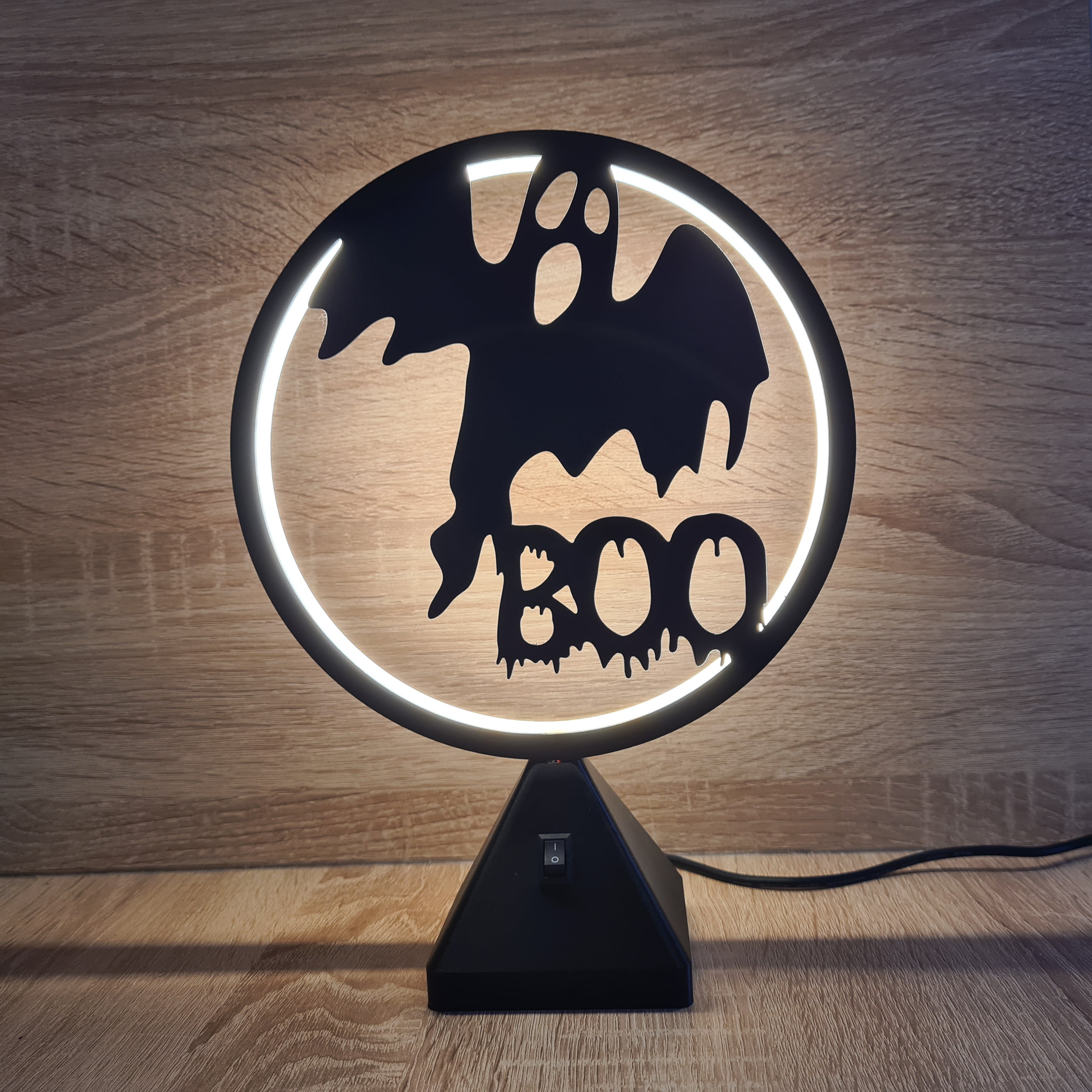 Ring LED Lamp - Set 3 - 10 interchangeable faces 3d model