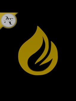 Simple Flame Symbol - 2D Art 3d model