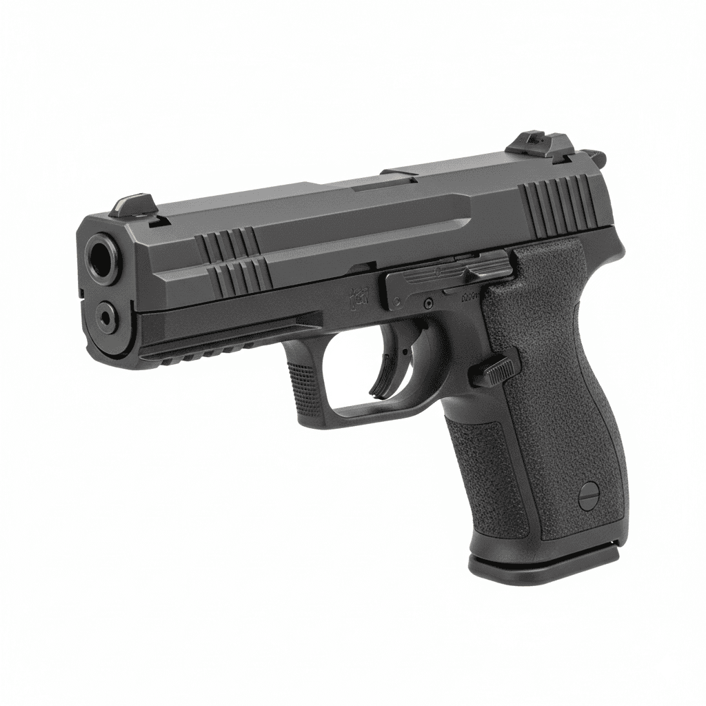 Walther PPQ Tactical Defense Handgun 3d model