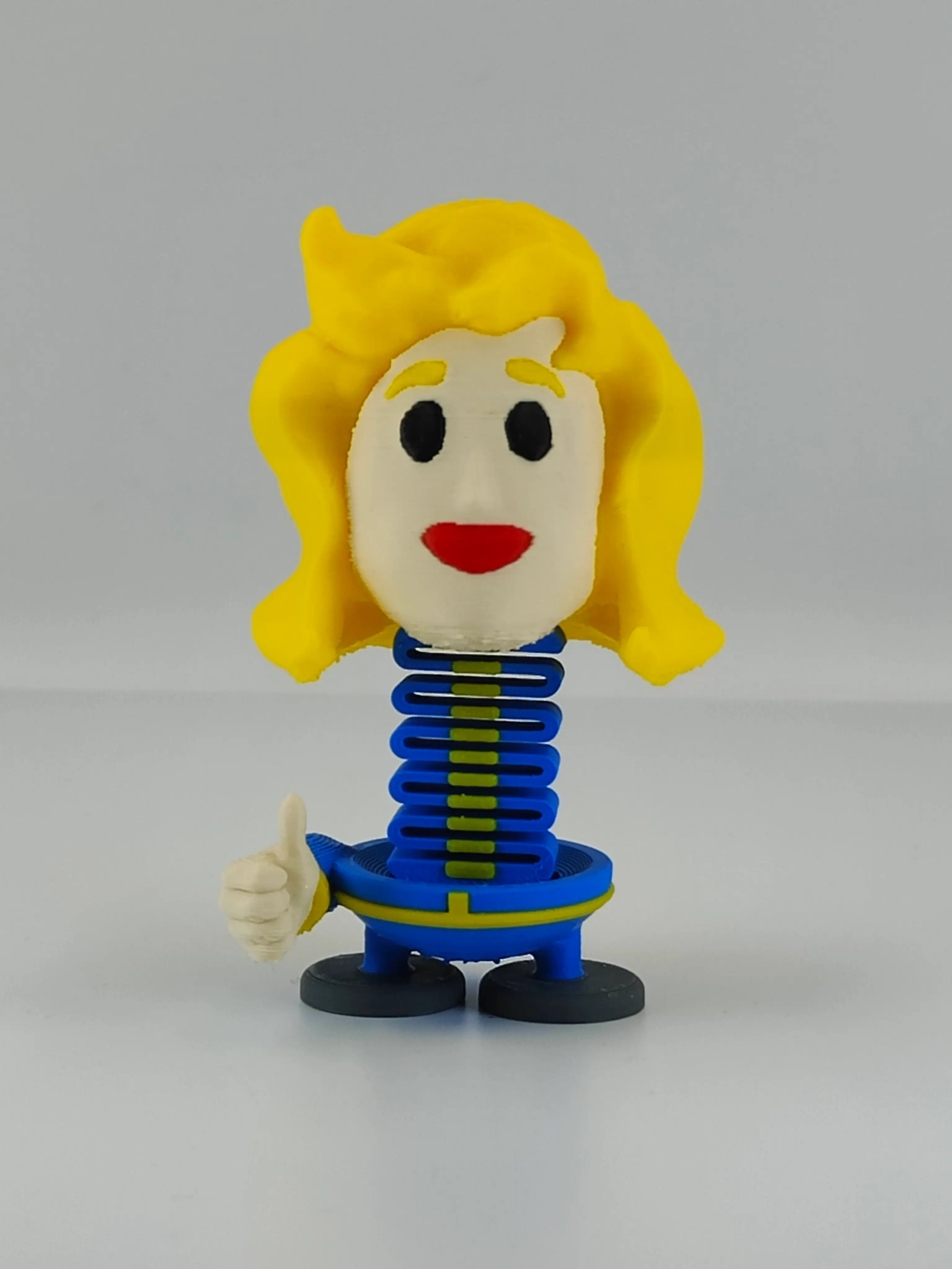 Fallout Vault Girl Springie 3d model