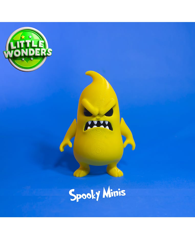 Yellow Ghost 3d model