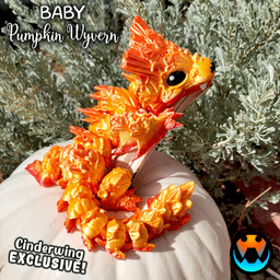 Baby Pumpkin Wyvern 3d model