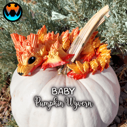 Baby Pumpkin Wyvern 3d model