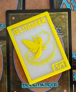 MTG Glimmer Token 3d model