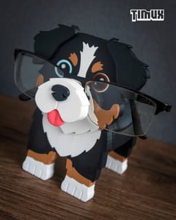 AUSTRALIAN SHEPHERD GLASSES HOLDER 3d model