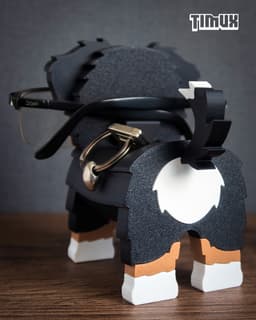 AUSTRALIAN SHEPHERD GLASSES HOLDER 3d model