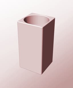 CS68-150 Stacking module bin for modern home decor 3d stl file 3d model