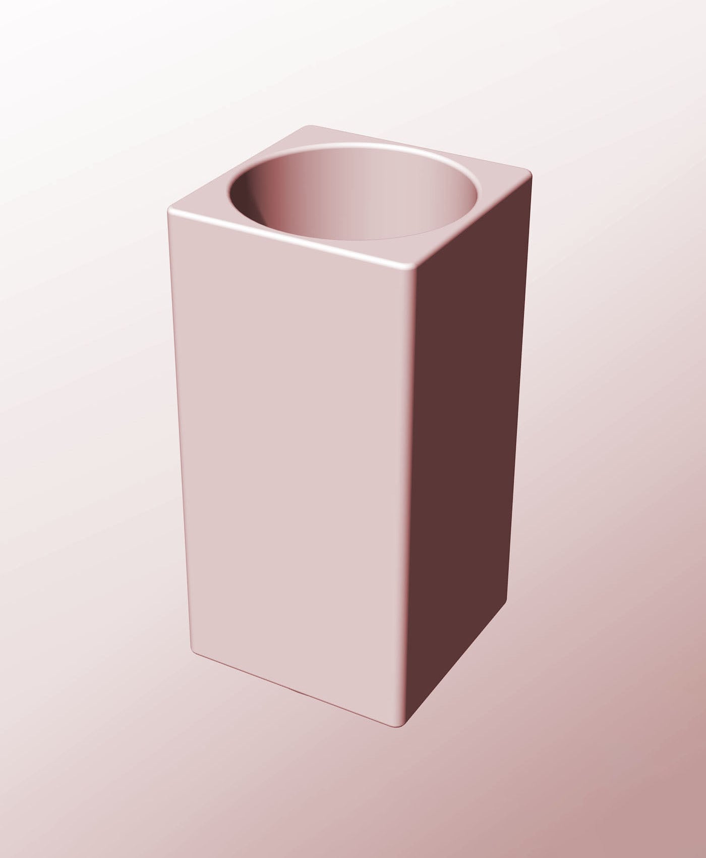 CS68-150 Stacking module bin for modern home decor 3d stl file 3d model